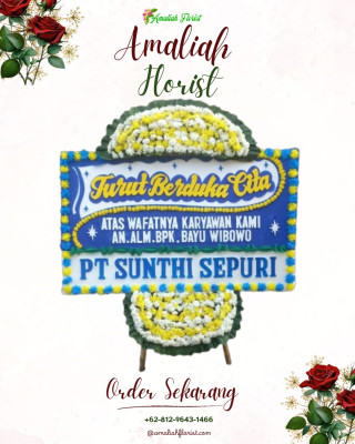 Papan Bunga Duka di Sengkerang